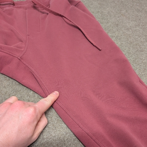 LULULEMON (Men's XS) City Sweat Jogger Pants Red/Wine 29'' Loungewear Athleisure - Picture 4 of 11